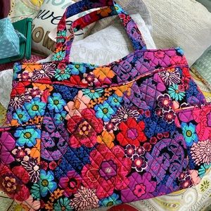 Vera Bradley Pleated Tote
